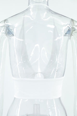 Halter Ring Detail Tank Top