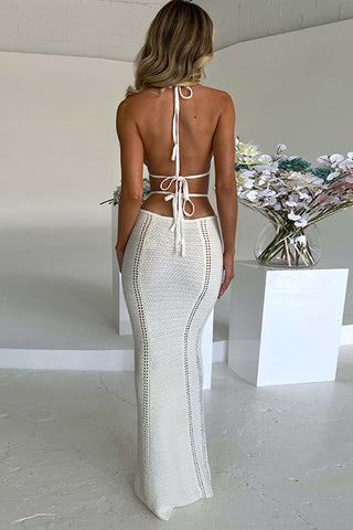 Strappy Cut-Out Maxi Dress
