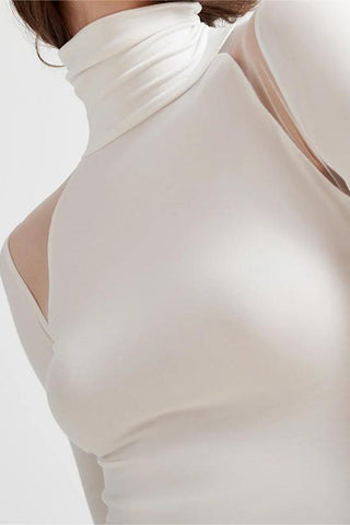 Chic Turtleneck Long Sleeve Bodysuit