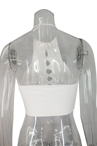 Halter Knit Tank Top