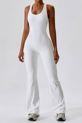 Flared Leg Jumpsuit