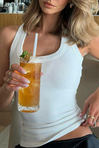 Essential Scoop Neck Tank Top