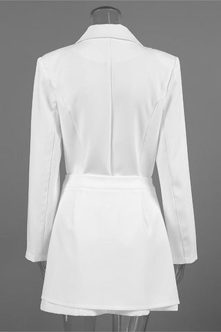 Wrap Blazer Dress