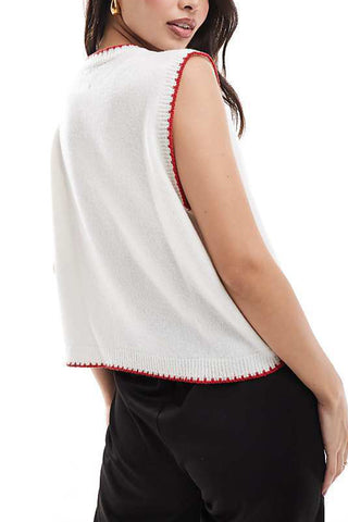 Charming Lobster Knit Tank Top
