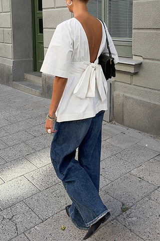 Elegant Peplum T-Shirt