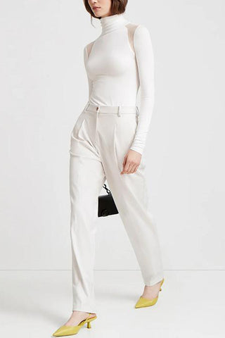 Chic Turtleneck Long Sleeve Bodysuit