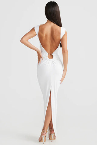 Cut-Out Detail Maxi Sundress
