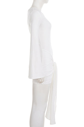 One-Shoulder Casual Mini Dress