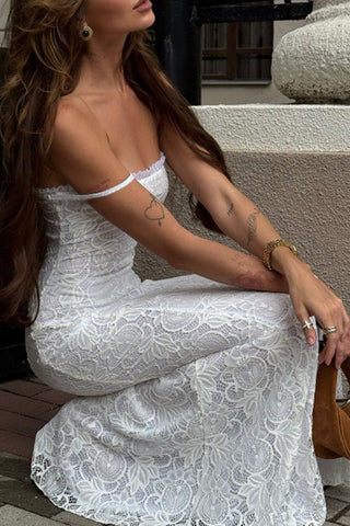 Lace Maxi Slip Dress