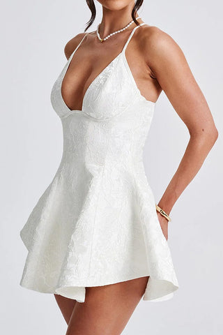 Halter Neck Floral Sundress