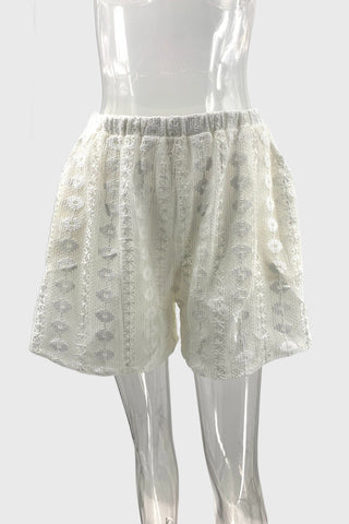 Crochet Trim Shorts