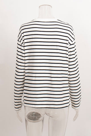 Striped Long-Sleeve T-Shirt
