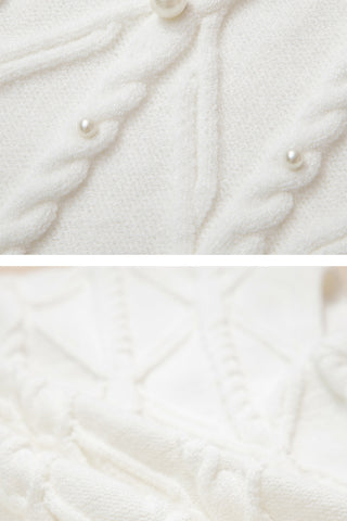 Textured Knit Sweater Vest