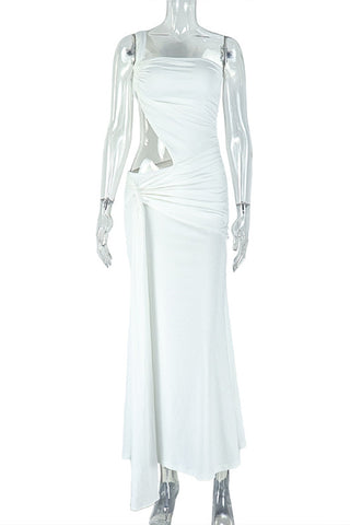 Elegant Ruched Evening Dress