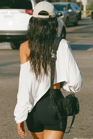 Asymmetrical One-Shoulder T-Shirt