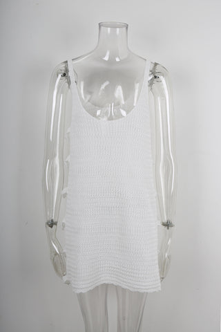 Open-Knit Beach Cover-Up