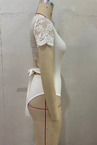 Lace Sleeve Bodysuit