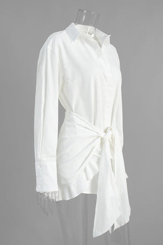 Tie-Waist Casual Dress