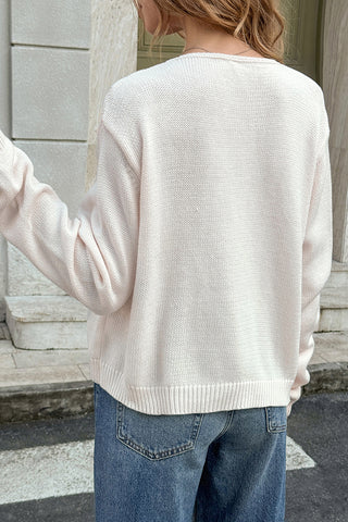 Buttoned Pocket Cardigan