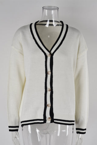 Stylish Button-Front Cardigan