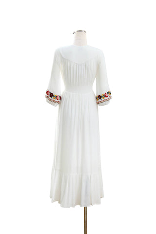 Print Bohemian Midi Dress