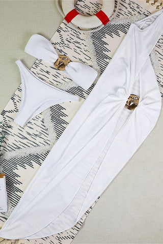 Elegant One-Shoulder Bikini Set
