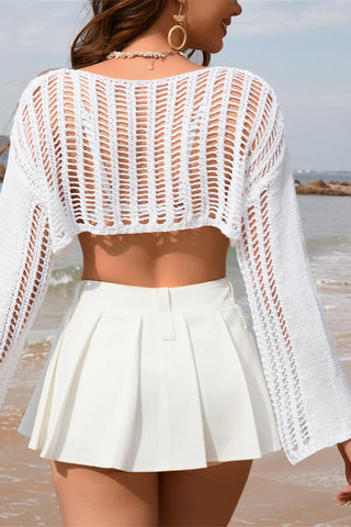 Crochet Beach Cover-Up Sweater