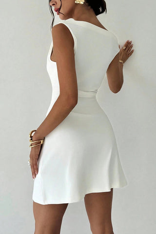 Off-Shoulder Casual Mini Dress