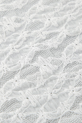 Cap-Sleeve Lace Maxi Dress