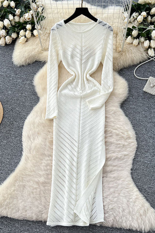 Flowy Knit Casual Dress