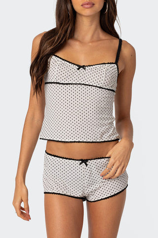 Polka Dot Casual Lounge Set