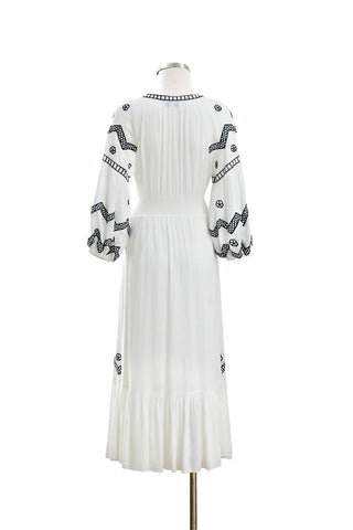 Bohemian Printed Maxi Dress