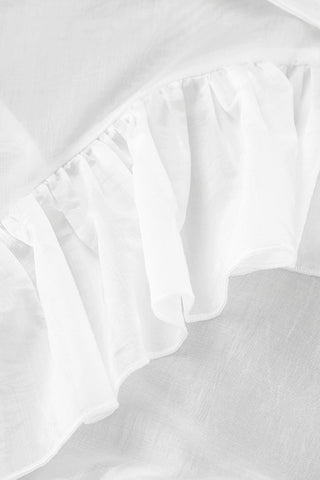 Ruffled Long-Sleeve Blouse