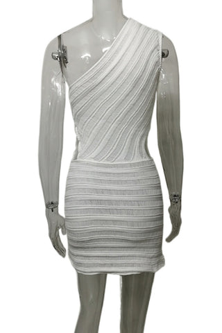 Asymmetric Cut-Out Casual Dress