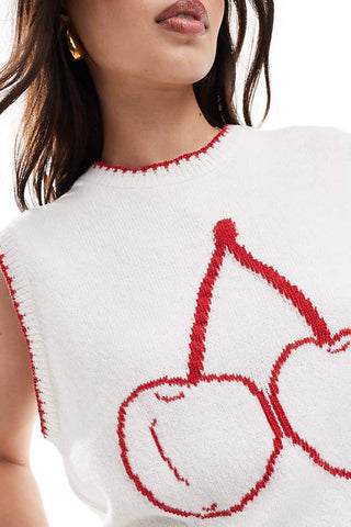 Charming Lobster Knit Tank Top