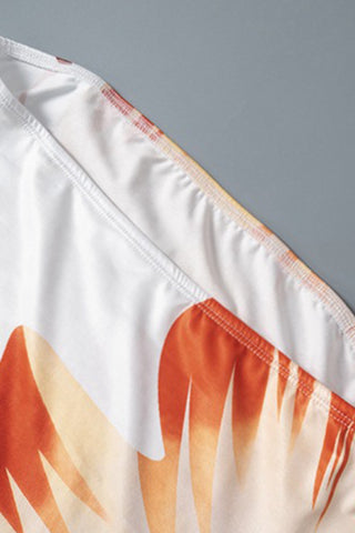 Floral Print Casual Maxi Dress