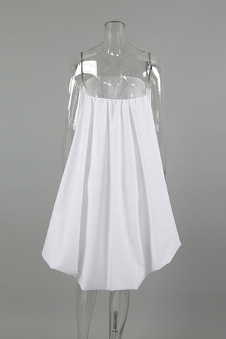 Strapless Draped Blouse