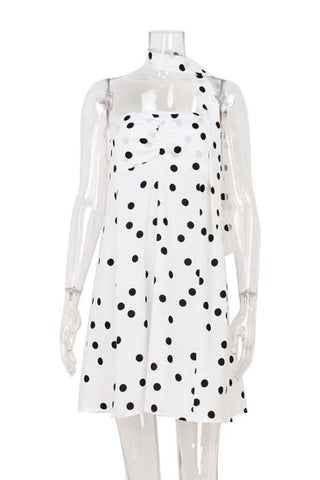 Polka Dot Swing Dress