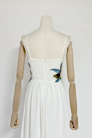 Floral Detail Midi Dress