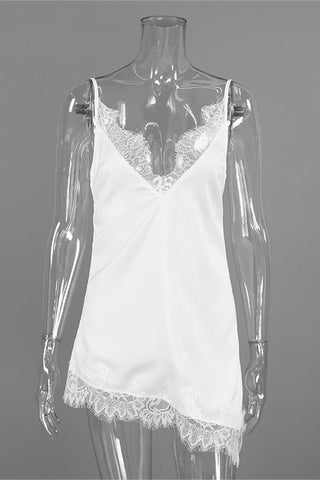 Elegant Lace Trim Tank Top