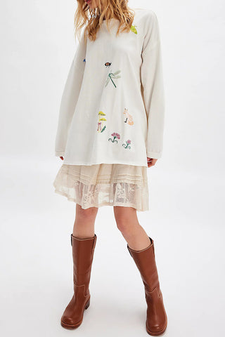 Nature-Inspired Sweatshirt