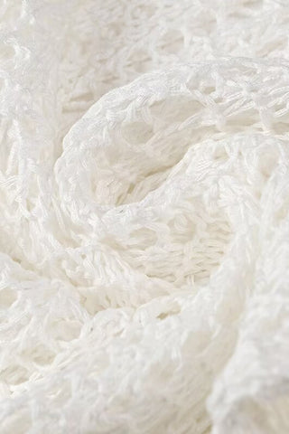 Long Lace Casual Midi Dress