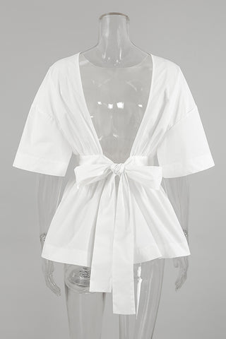 Elegant Peplum T-Shirt