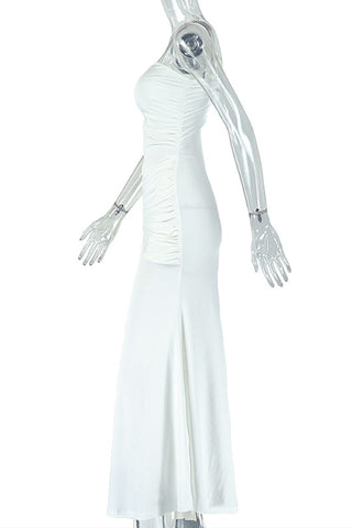 Elegant Ruched Evening Dress