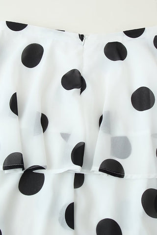Polka Dot Skirt Set