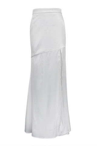 Elegant Maxi Skirt with Chic Draping