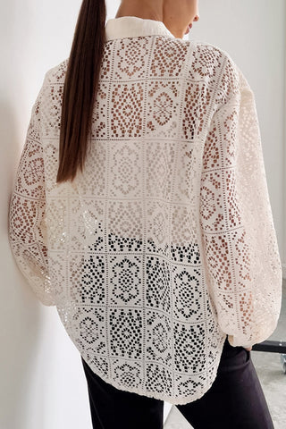 Embroidered Button Down Shirt