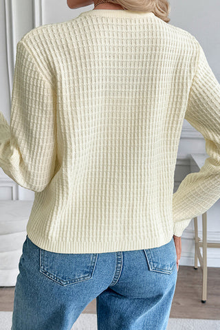 Elegant Button-Up Cardigan