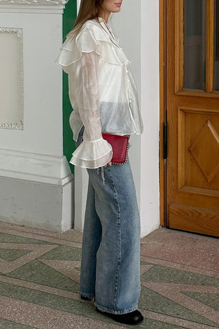 Layered Ruffle Shirt