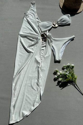 Elegant Ruched Two-Piece Set